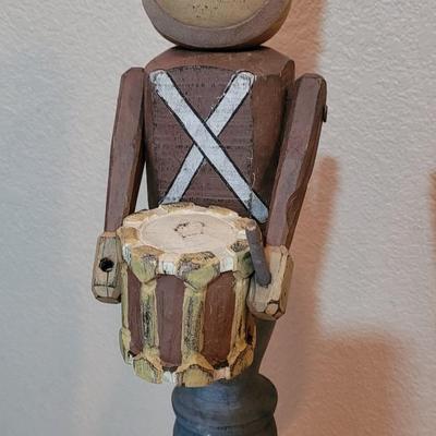 (2) Wood Toy Soldiers Decorations