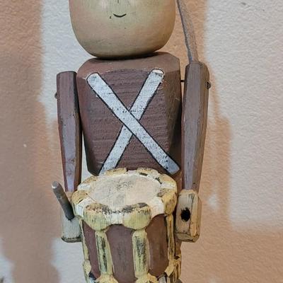 (2) Wood Toy Soldiers Decorations