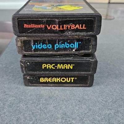 Lot of 4 atari 2600 games