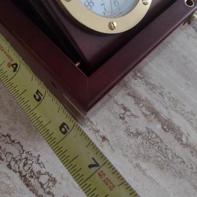 Vintage Montreux Desktop Thermometer and Clock