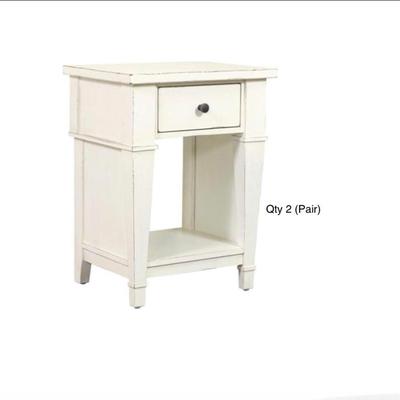 721 PAIR of Stoney Creek Single Drawer Nightstands