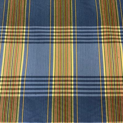 735 Partial Bolt of Calico Corners Plaid Red, Blue, Yellow Material