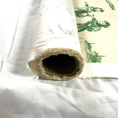 742 Partial Yardage of Scalamandre "Killkenny Cats" Toile Material