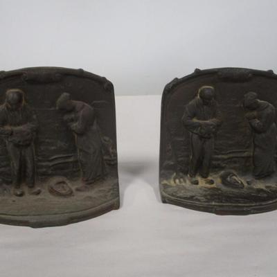 Cast Iron Bookends