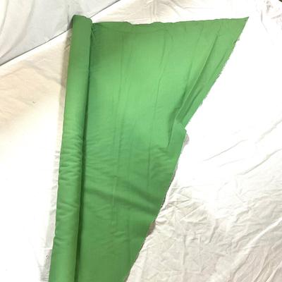 745 Kelly Green Twill/ Ribbed Weave Partial Bolt