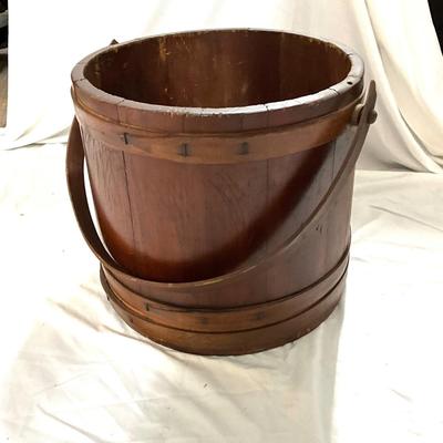 746 Vintage Pine Firkin Pine with Handle