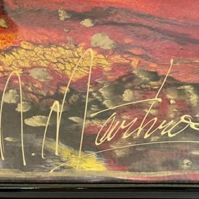 Martiros Manoukian "Blazing Passions" Signed Serigraph