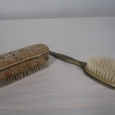 Antique Brushes 1 With Sewing Kit