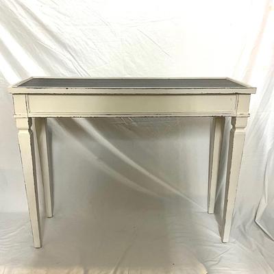 755 Ballard Designs Stone Top Console Table ( Made in Italy)