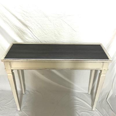 755 Ballard Designs Stone Top Console Table ( Made in Italy)