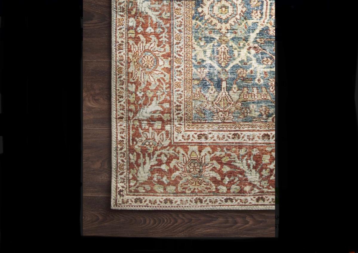 757 Loloi II (Layla) Ocean Rust 2'6" x 9'6" Poly Runner Rug