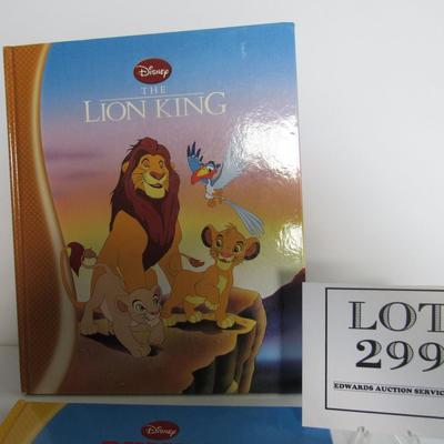 2 Large Size Disney Books, Nice Shape