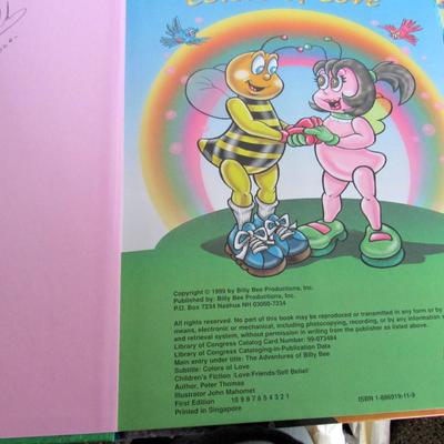 1999 Signed by Author, Colors of Love, Adventures of Billy Bee, NICE!