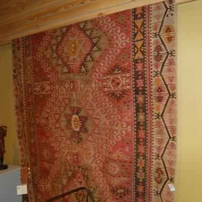 Very Vintage Woven Wool Tapestry 126"x63"
