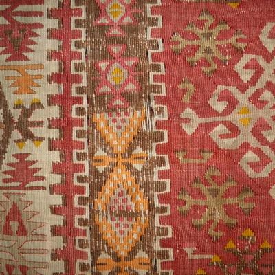 Very Vintage Woven Wool Tapestry 126"x63"