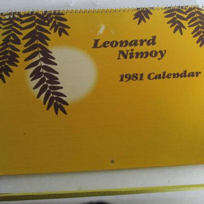 1981 Leonard Nimoy Poetry Calendar