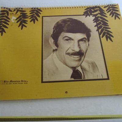 1981 Leonard Nimoy Poetry Calendar