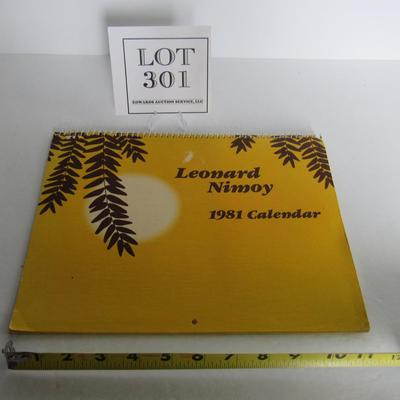 1981 Leonard Nimoy Poetry Calendar