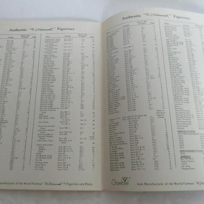 1977 Hummel Figurines ID and Price Guide Soft Cover