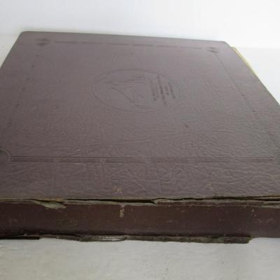 Old RCA Victor Record Album With Records