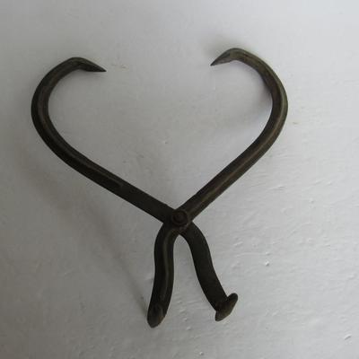 Lot 311: Old Iron Ice Tongs