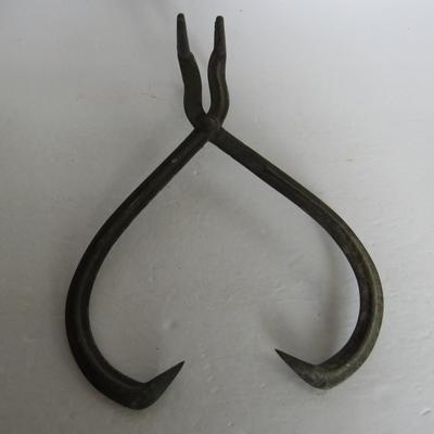 Lot 311: Old Iron Ice Tongs