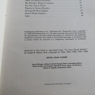 1968 Everyday Medical Handbook