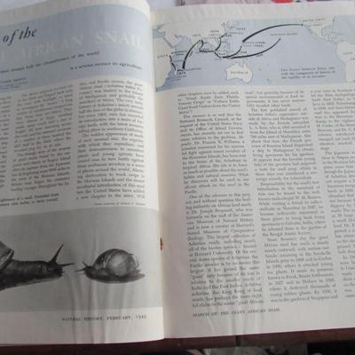 1947 Natural History Magazines