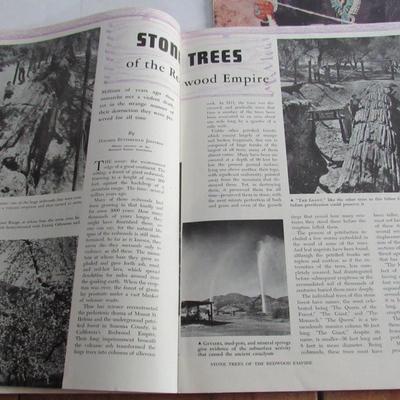 Vintage 1950 & 1951 Natural History Magazines