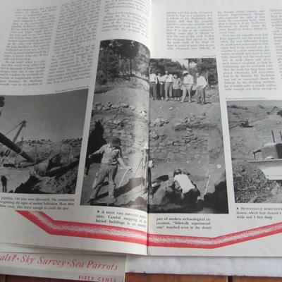 Vintage 1950 & 1951 Natural History Magazines