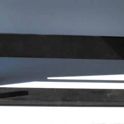 Lot 327:  Heavy Old Metal Book Shelf