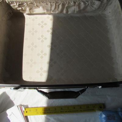 Lot 328: Older Hard Cover Suitcase