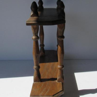 Lot 330:  Small Wood Wall Shelf