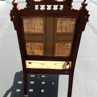 Lot 331: Antique East Lake Chair For Refinishing