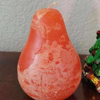 Christmas Candle and Pear Candles