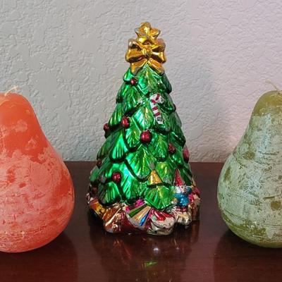 Christmas Candle and Pear Candles
