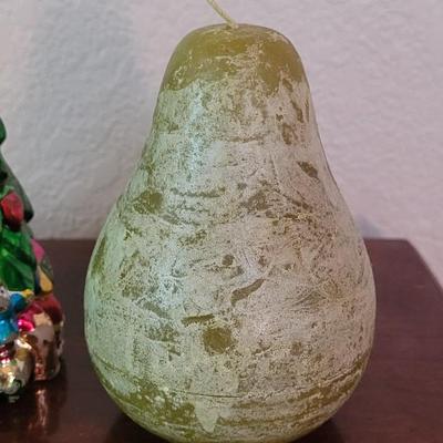Christmas Candle and Pear Candles