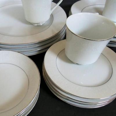 Lot 343: NICE! Set of Crown Victoria Lovelace Fine China, Made in Japan