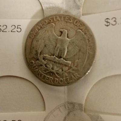 LOT 66 OLD FIRST NORTHERN SAVINGS BANK WITH TWO SILVER QUARTERS