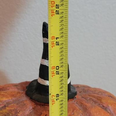 JACK O LANTERN Man with Tie Halloween Deco