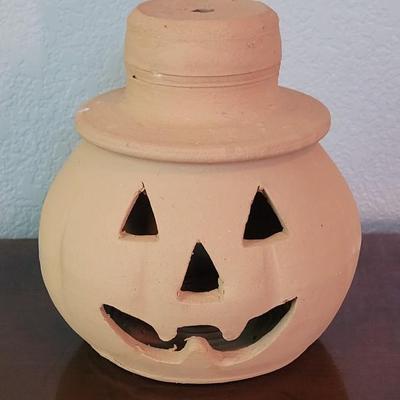 Terracotta Jack o Lantern