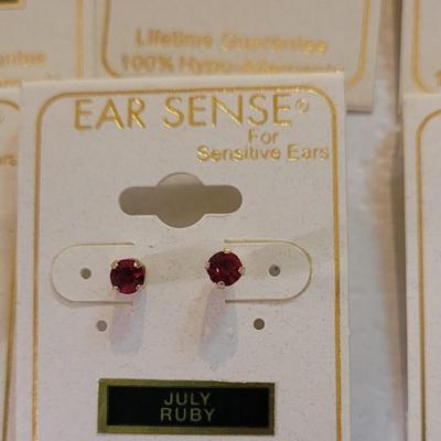 New 100% Hypo Allergenic Gold Tone Earrings