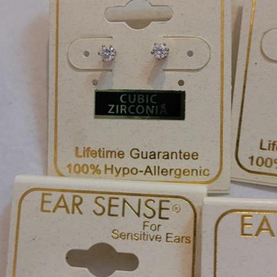 New 100% Hypo Allergenic Gold Tone Earrings