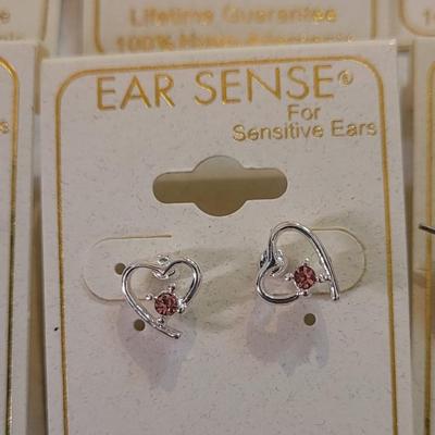 New 100% Hypo Allergenic Silver Tone Earrings