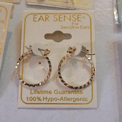 (2) New Hallmark Necklaces and (4) New 100% Hypo Allergenic Earrings