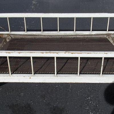 Lot 344:  Antique 100+ Years Old Fold Away Day Bed, Original Finish and Hardware