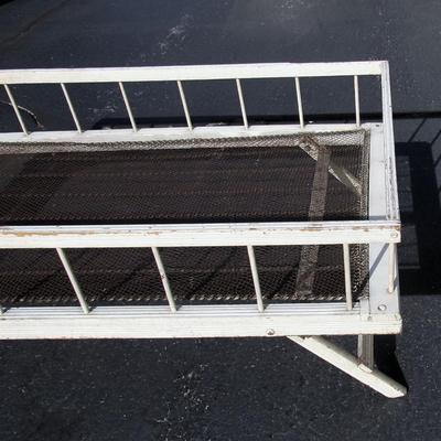 Lot 344:  Antique 100+ Years Old Fold Away Day Bed, Original Finish and Hardware