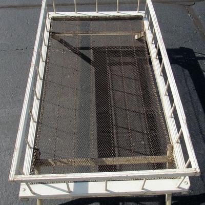 Lot 344:  Antique 100+ Years Old Fold Away Day Bed, Original Finish and Hardware