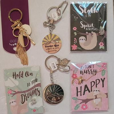 New Necklaces and Keychains