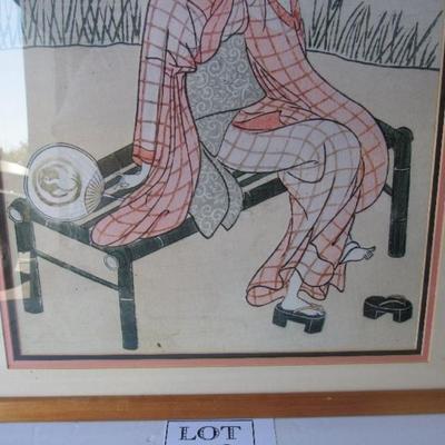 Lot 348: Large Chinese Print